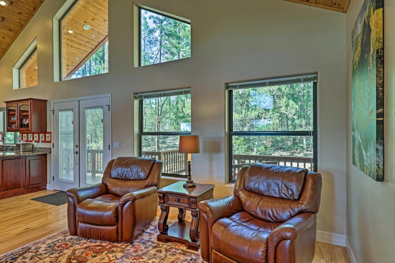 Serene Lakeside Cabin With Decks And Edler Lake Views! Pinetop-Lakeside Exteriör bild