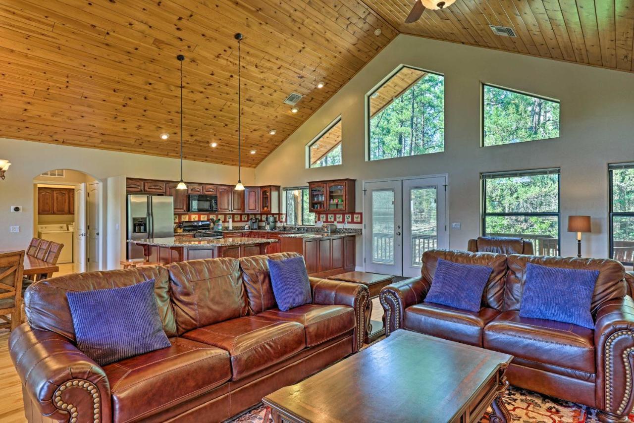 Serene Lakeside Cabin With Decks And Edler Lake Views! Pinetop-Lakeside Exteriör bild