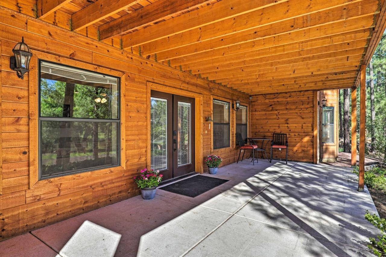 Serene Lakeside Cabin With Decks And Edler Lake Views! Pinetop-Lakeside Exteriör bild