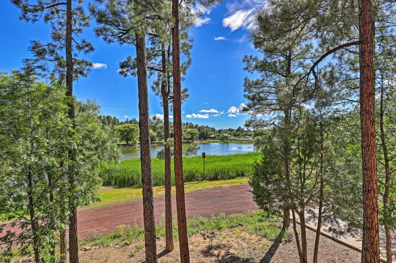 Serene Lakeside Cabin With Decks And Edler Lake Views! Pinetop-Lakeside Exteriör bild